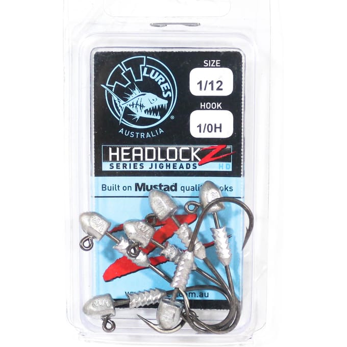 Tackle Tactics TT Headlockz HD jigkop 1/12 oz 1/0 6/verpakking (3573)