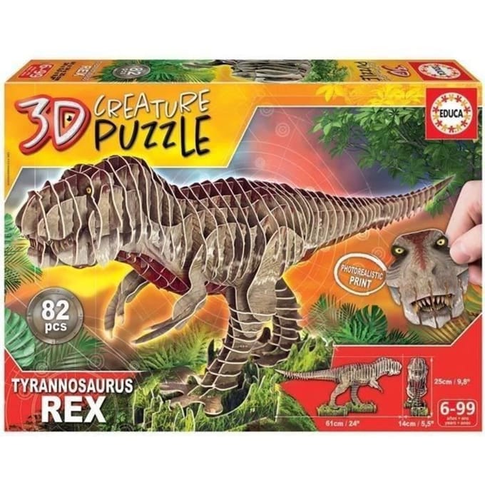 EDUCA - 3D puzzel Educa T-Rex