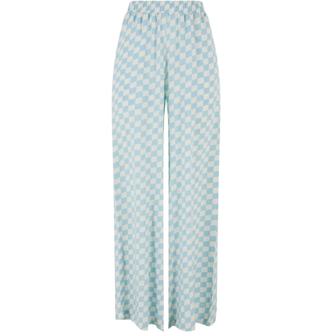 Urban Classics - Viscose Resort Wijde broek - 4XL - Blauw