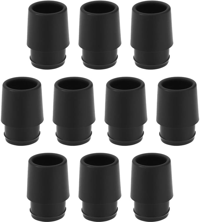 Dailygoods - 10 Stuks Golf As Ferrules voor Ijzers met Adapter
