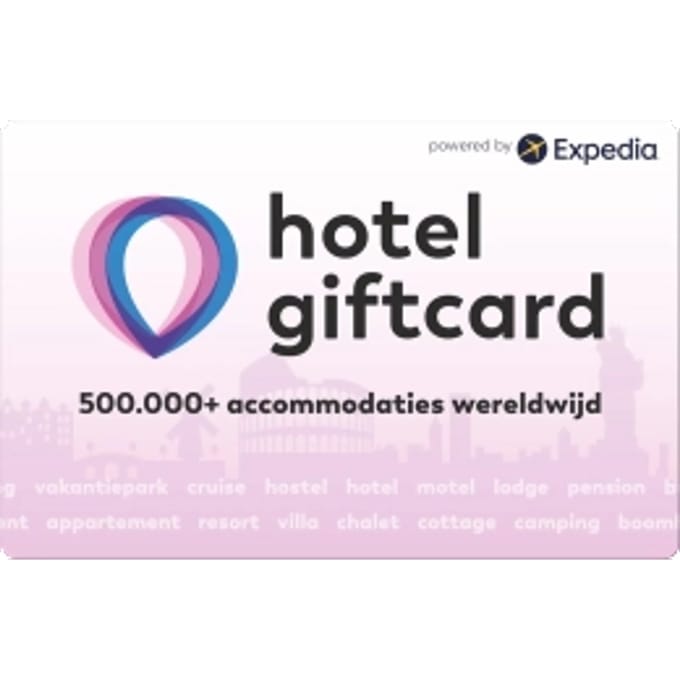 Hotel Gift Card | Kies je eigen waarde | Nederland