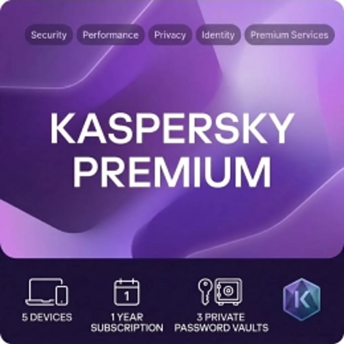 Kaspersky Premium voor 5 Apparaten | De verbeterde versie van Total Security