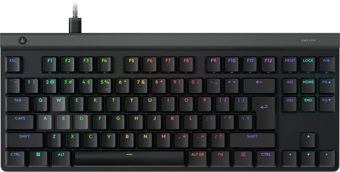 Logitech G515 RAPID TKL - Bedraad Gaming Keyboard - US INTL QWERTY - Zwart
