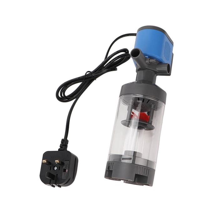 Aquarium Intern Filter Visuitwerpselen Reiniging Zuurstofverhoging Stil Multifunctioneel 5 in 1 Vis gray