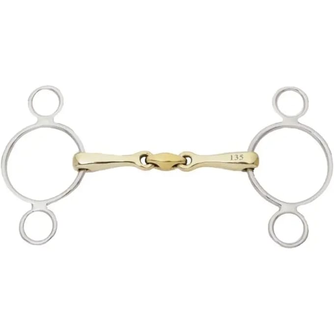 3-rings paardenbit Kavalkade KavalBit - 16 mm