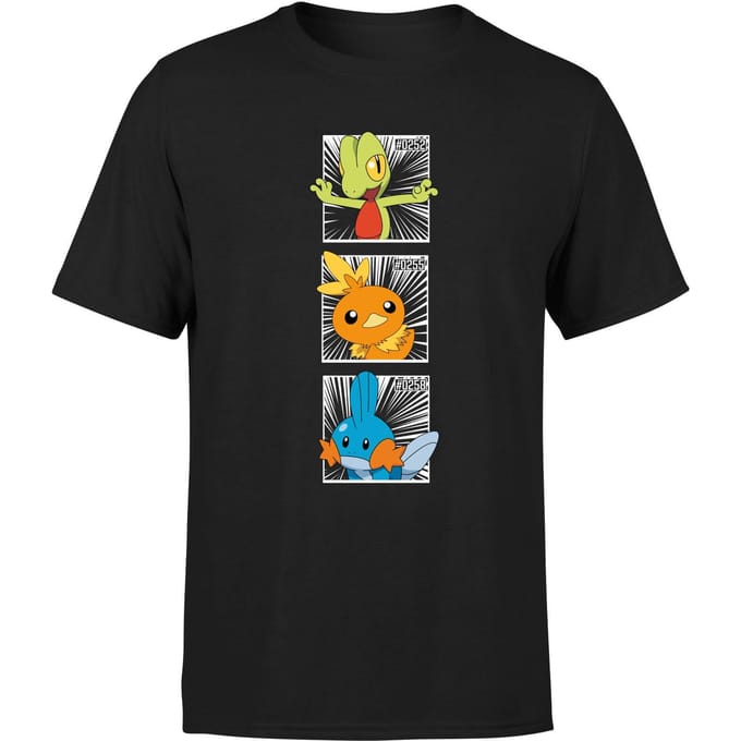 Pokemon Generation 3 Intro Men's T-Shirt - Black - XL