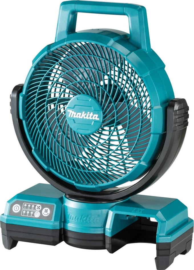 Makita Ventilator draagbaar 14.4 en 18 V blauw en zwart