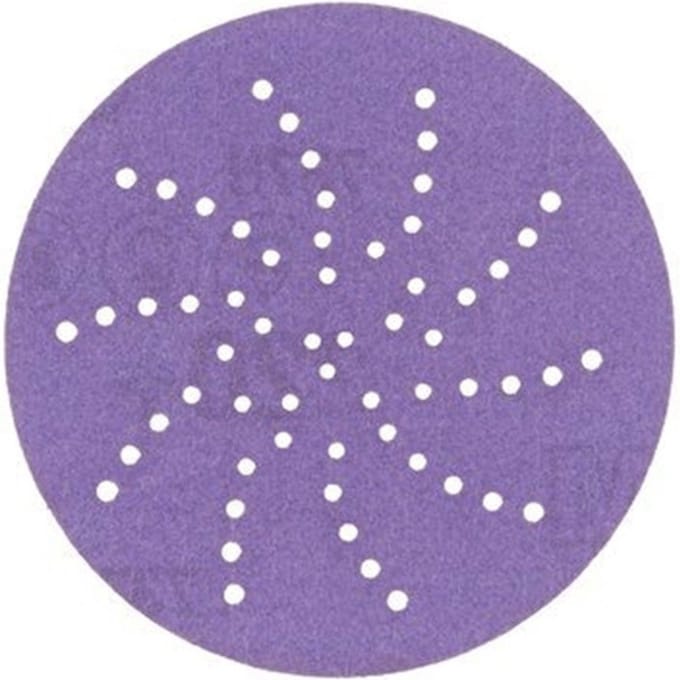 3M 52026 Hookit Purple Multihole Schuurschijven 75mm P240 - 50 stuks