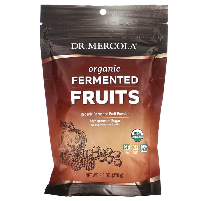 Dr. Mercola, Biologisch Gefermenteerd Fruit, 9,5 oz (270 g)