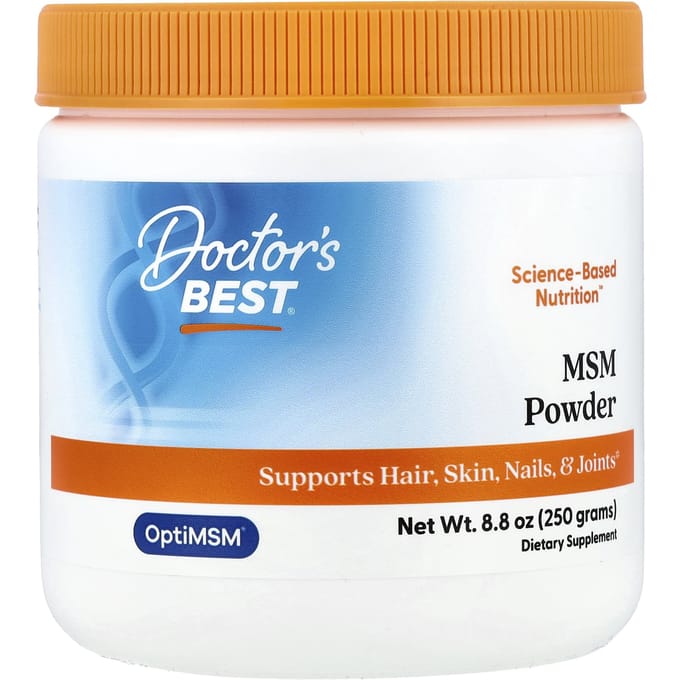 Poudre de MSM avec OptiMSM®, 8,8 oz (250g)