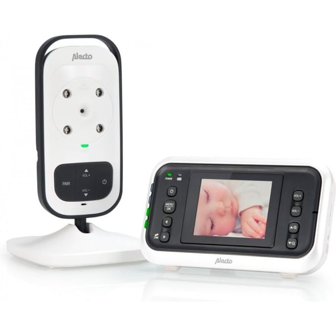 Alecto DVM-75 - Babyfoon met camera - Temperatuurweergave - Wit