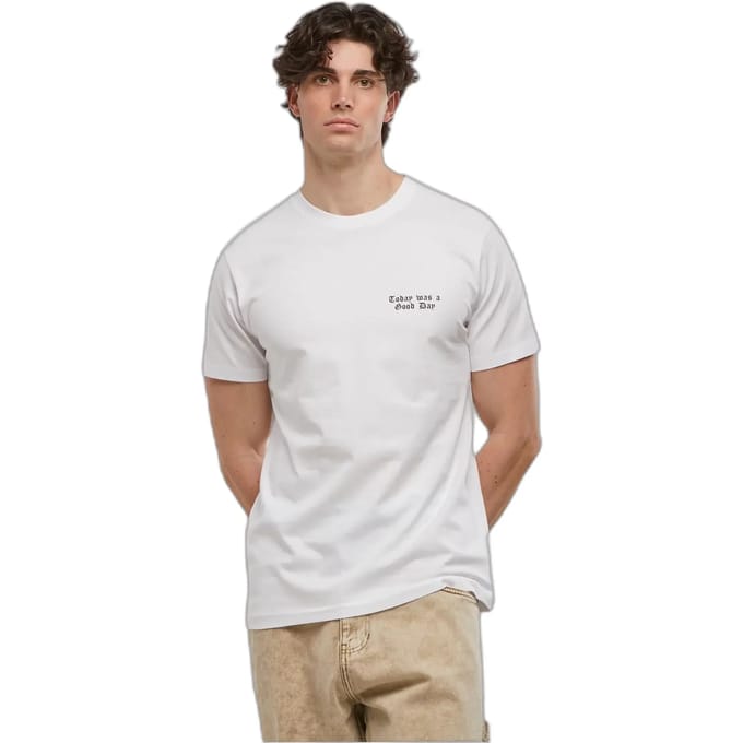 Mister Tee - Good Day Heren Tshirt - XS - Wit