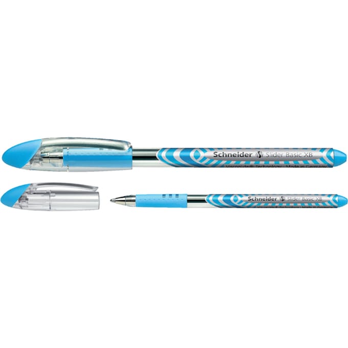 Schneider balpen - Slider Basic - penpunt XB 1,4mm - lichtblauw - S-151210