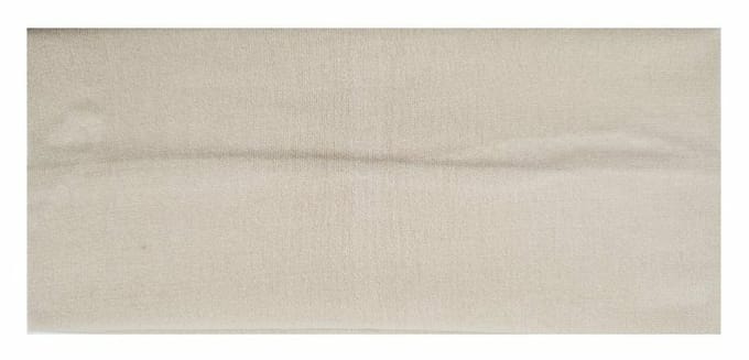 Haarsoires Haarband Stof 8cm - Basic - Beige - Comfortabel & Elastisch – Voor Sport of Dagelijks Gebruik