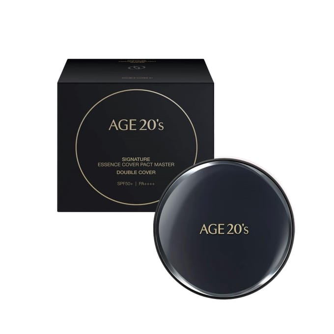 Signature Essence Cover Pact Master Dubbele Dekking 21 met Navulling 14 g x 2 stuks gray