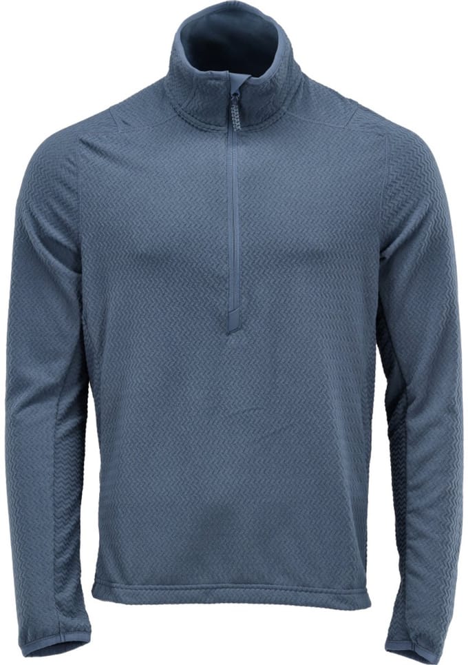 Mascot Customized Microfleece trui met korte rits 22703-639 - steenblauw - XS