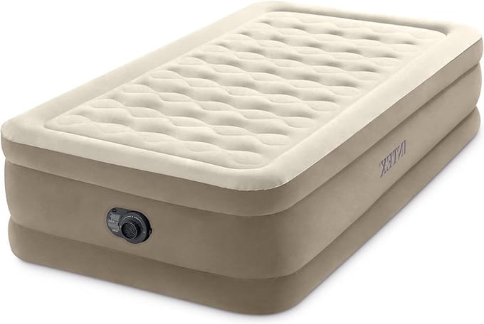 Ultra Plush luchtbed met Ingebouwde pomp - 1-persoons - 99cm x 191cm x 46cm
