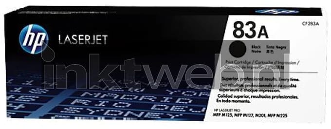 Tonercartridge hp cf283a 83a zwart