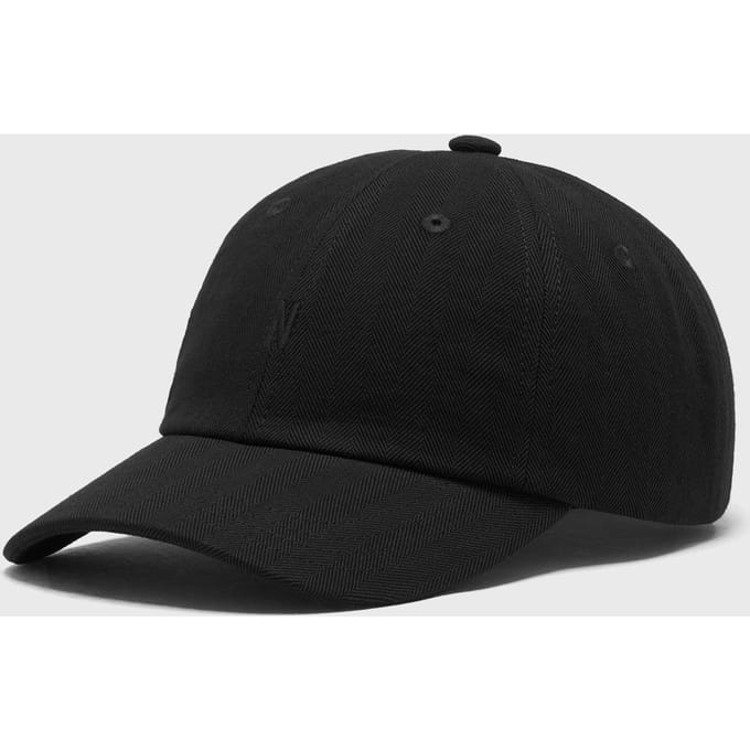Cotton Wool Herringbone Twill 6-Panel Cap