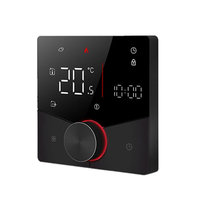 WIFI Smart Verwarmingsthermostaat Digitale Temperatuurregelaar Mobiele Telefoon APP Bediening Touchscreen Electric Heating wit