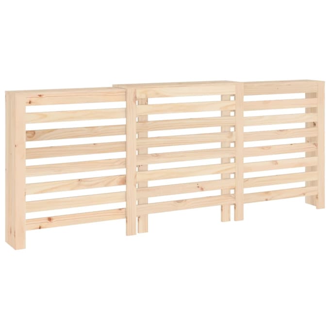 vidaXL Radiatorombouw 210x21x85 cm massief grenenhout