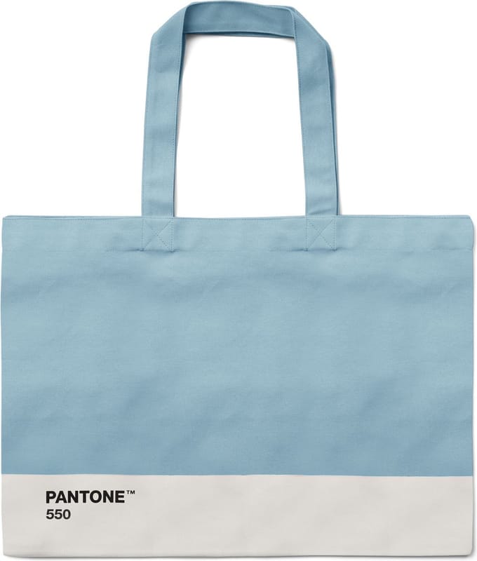 Copenhagen Design - Strandtas - Light Blue 550 - Blauw - Katoen - Canvas