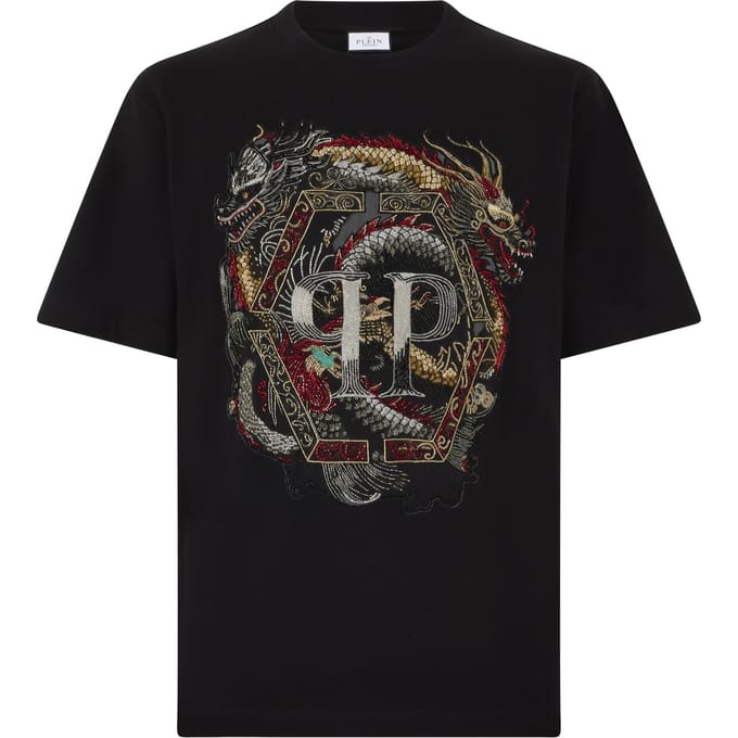 Round Neck T-Shirt Dragon