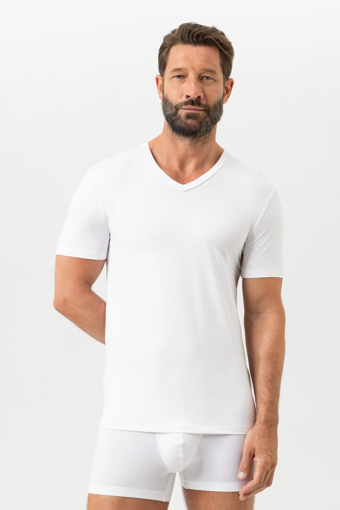 T-shirt Serie Iconic Modal Wit