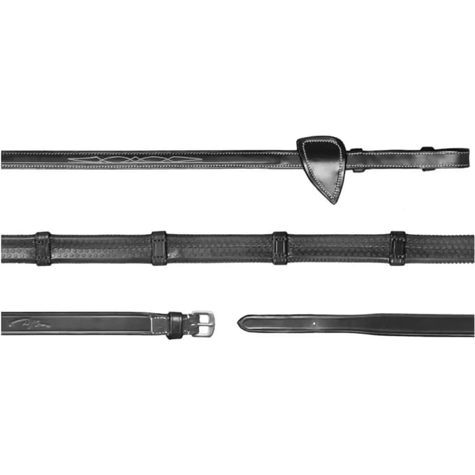 Dy'on Teugels Dy'on 1/2 Rubber Met Stops Usc Zwart