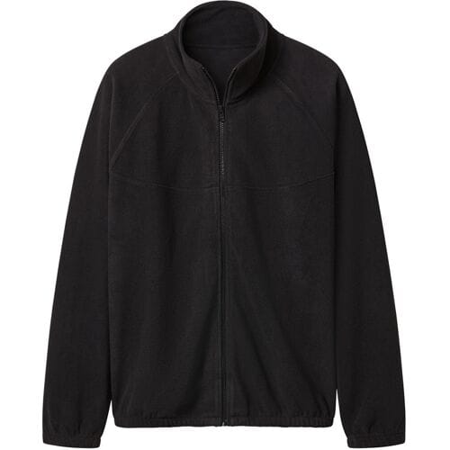 ESMARA MEN Heren fleece vest (Zwart, M)