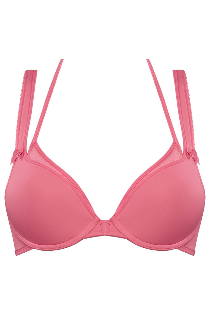 Marlies Dekkers Peekaboo Pink Lemonade Push Up Bra Maat: 80B | BH's Outlet | Dames | Roze