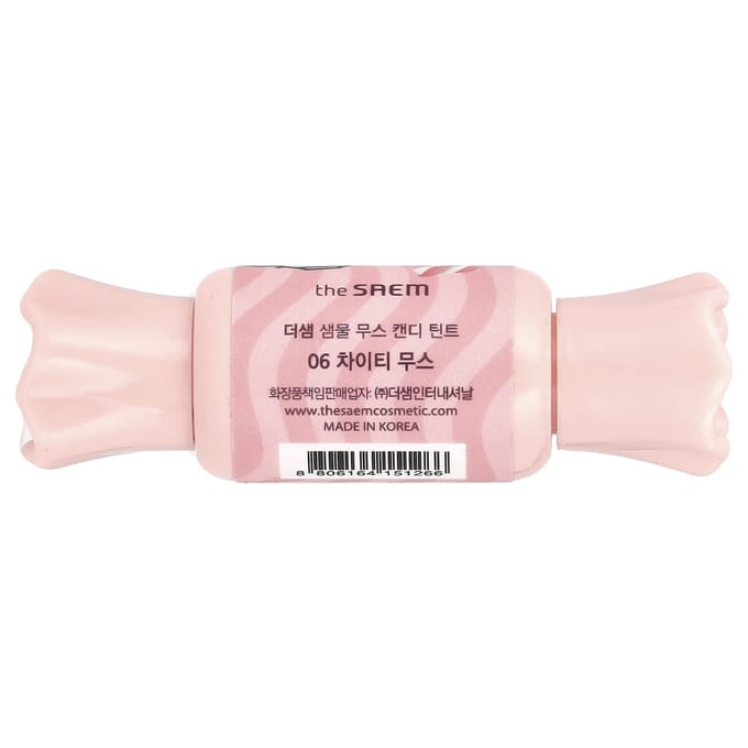 The Saem, Saemmul, Mousse Candy Tint, 06 Chai Tea, 8g white