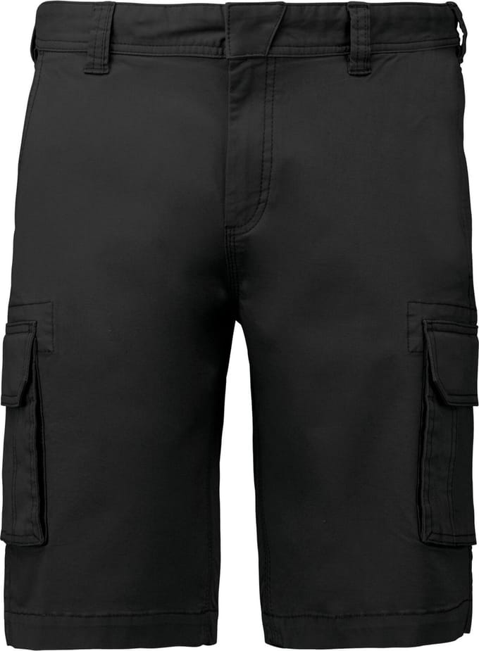 Kariban Herenbermuda met diverse zakken K754 - Black - 48 NL (42 FR)