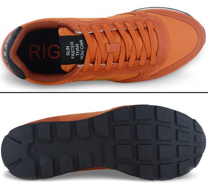 SUN68 Tom Uni - Baskets Homme Chaussures Orange Z45101-33 ORIGINAL EU 42 orange