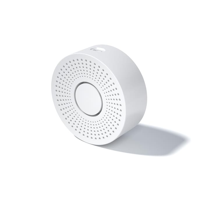Home Beveiligingssysteem WiFi Tuya APP Monitoring Meldingen Type-C Voeding Draadloze Ontvanger wit
