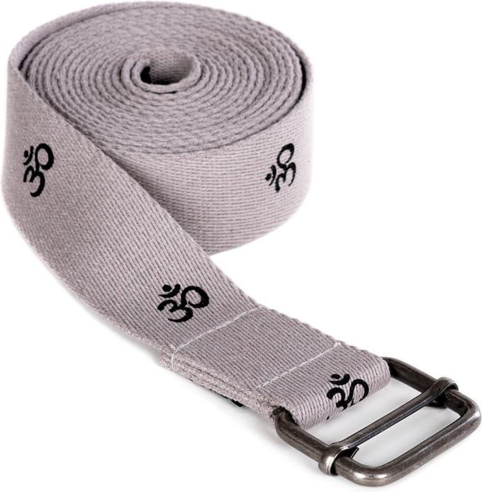 Yogagurt yogibelt® extra - OM - MB 260 cm - grey