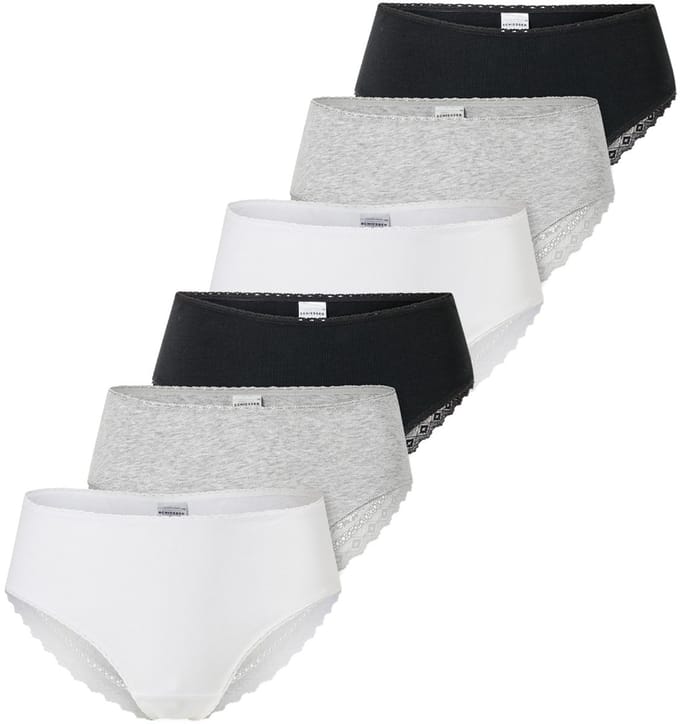 Schiesser Dames brazil slip 6 pack 95/5 Modern Cotton