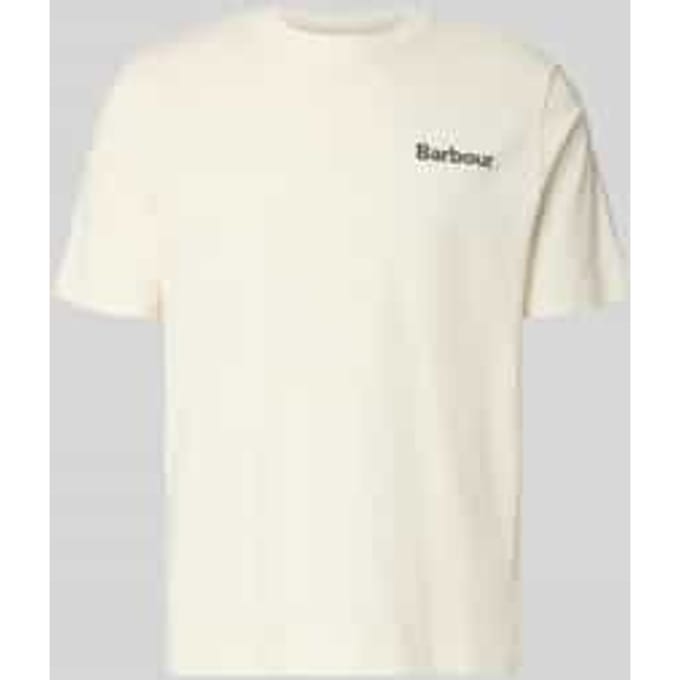 Relaxed fit T-shirt van puur Katoen Model 'Packling'
