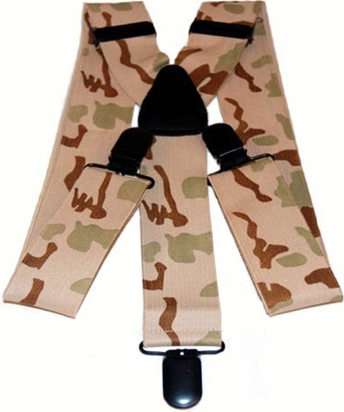 Bretels desert camo