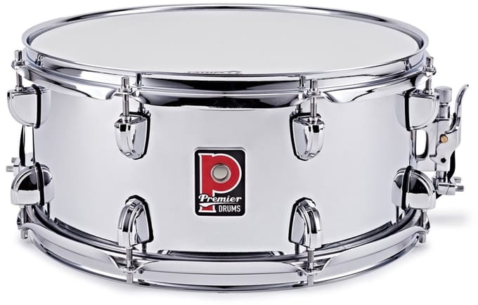 Premier Artist 14 x 6.5 Stalen Snare drum, Chroom