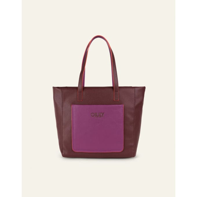 Oilily Steffi - Shopper - Dames - Ritssluiting - Bruin - One size