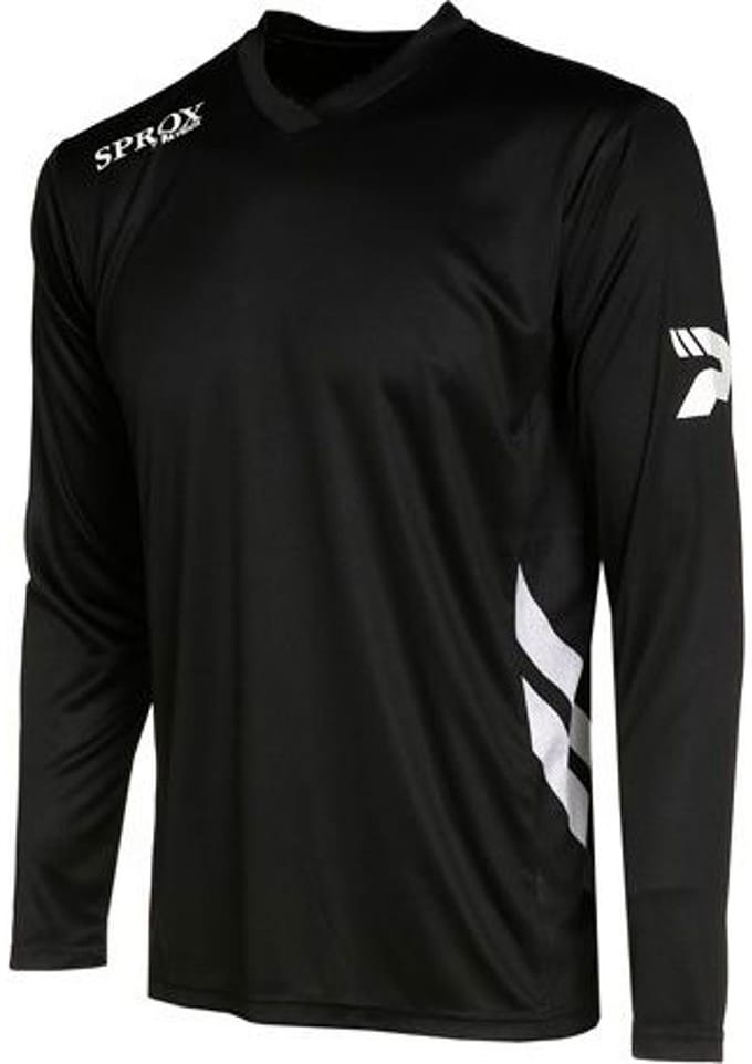Patrick Sprox Voetbalshirt Lange Mouw Kinderen - Zwart | Maat: 5/6