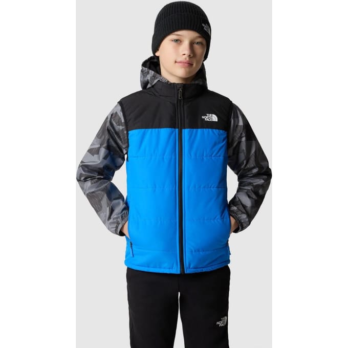 The North Face Teen Never Stop Synthetisch Gilet in Optic Blue/TNF Black