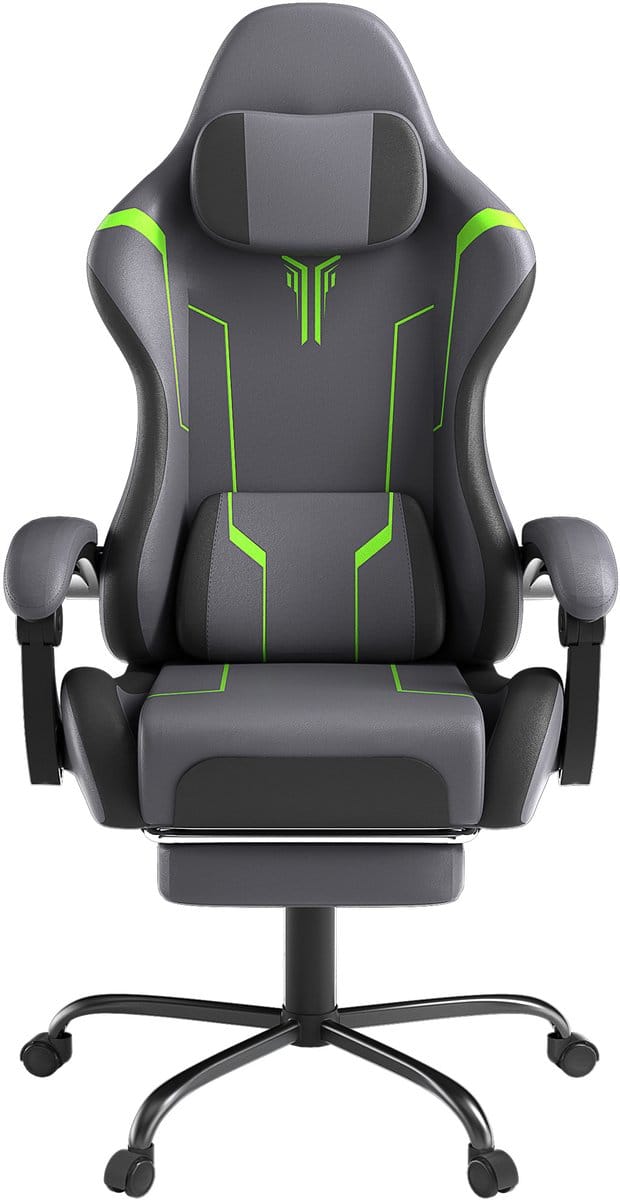 ACXIN Gaming Stoel Ergonomisch - Met Massage & Voetensteun - Grijs