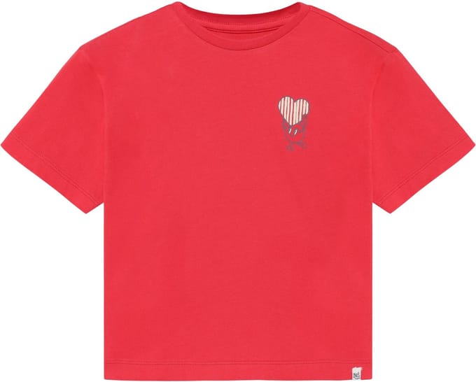 Noppies T-shirt - Backprint - Poinsettia - Maat 92