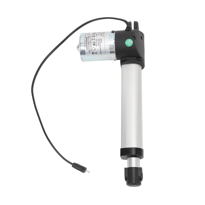 Actionneur linéaire électrique robuste avec télécommande, course de 150 mm, 4 000 N
