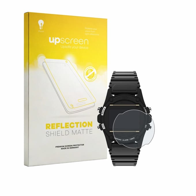 upscreen - Screenprotector voor Timex Expedition Atlantis T5K463 - Folie Beschermfolie anti glare matte