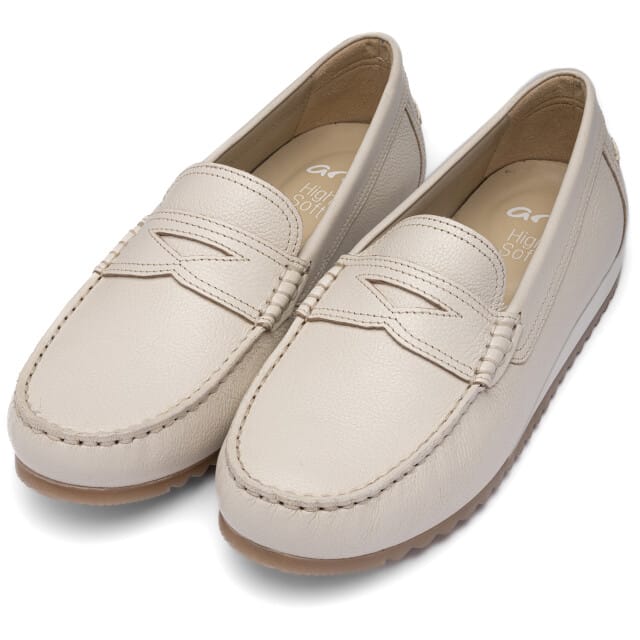 Ara New Port Moccasin Offwhite