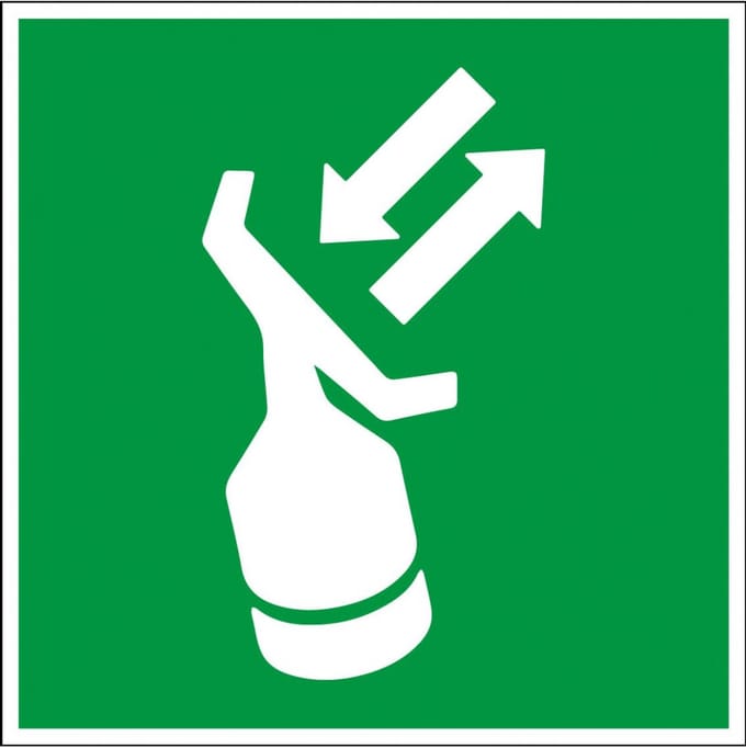Transponder bord - kunststof - E047 400 x 400 mm