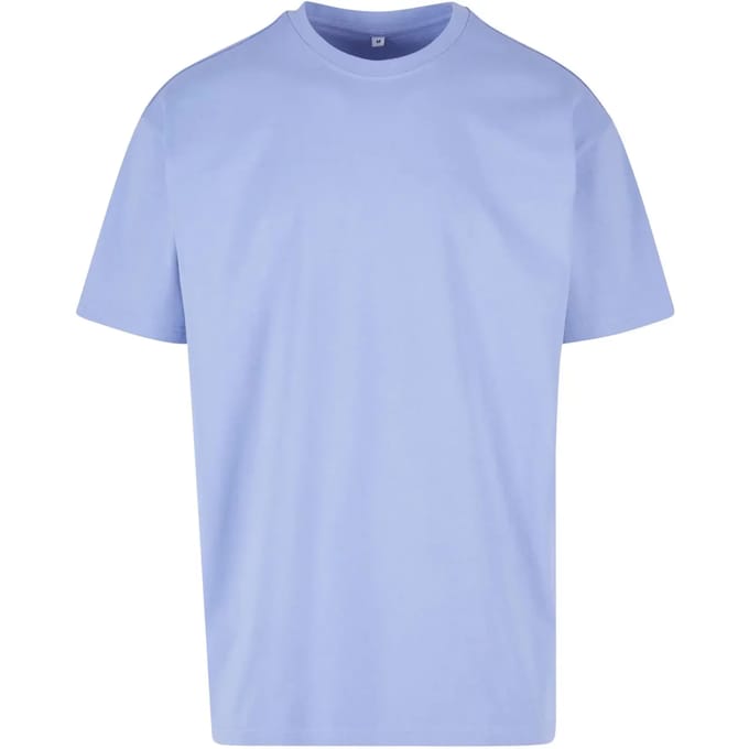 Build Your Brand - Heavy Oversized T-Shirt - Viola Blue maat L